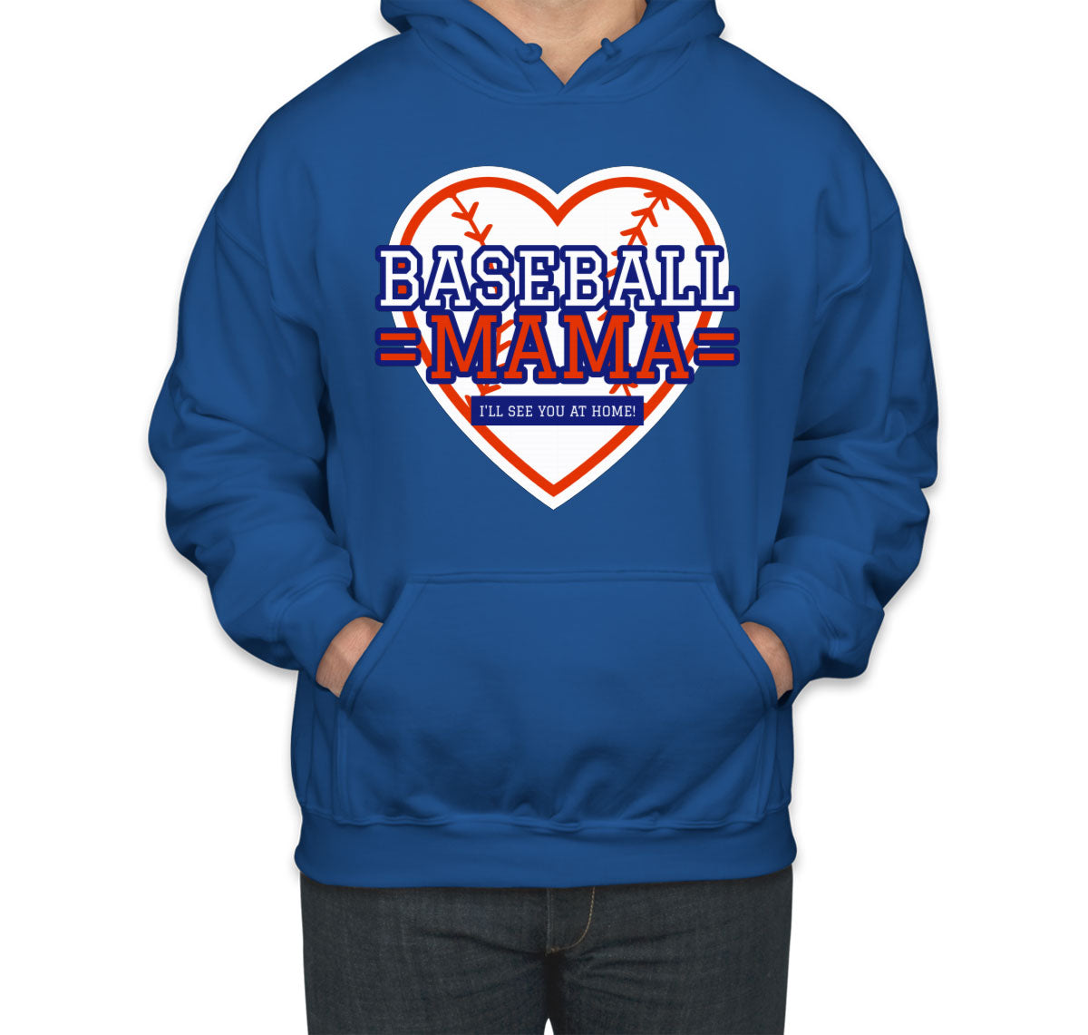 Baseball Mama Unisex Hoodie