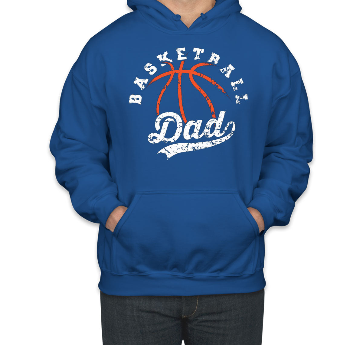 Basketball Dad Vintage Unisex Hoodie