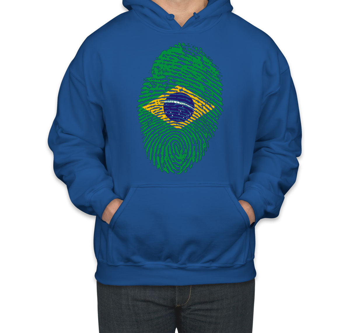 Brazil Fingerprint Unisex Hoodie