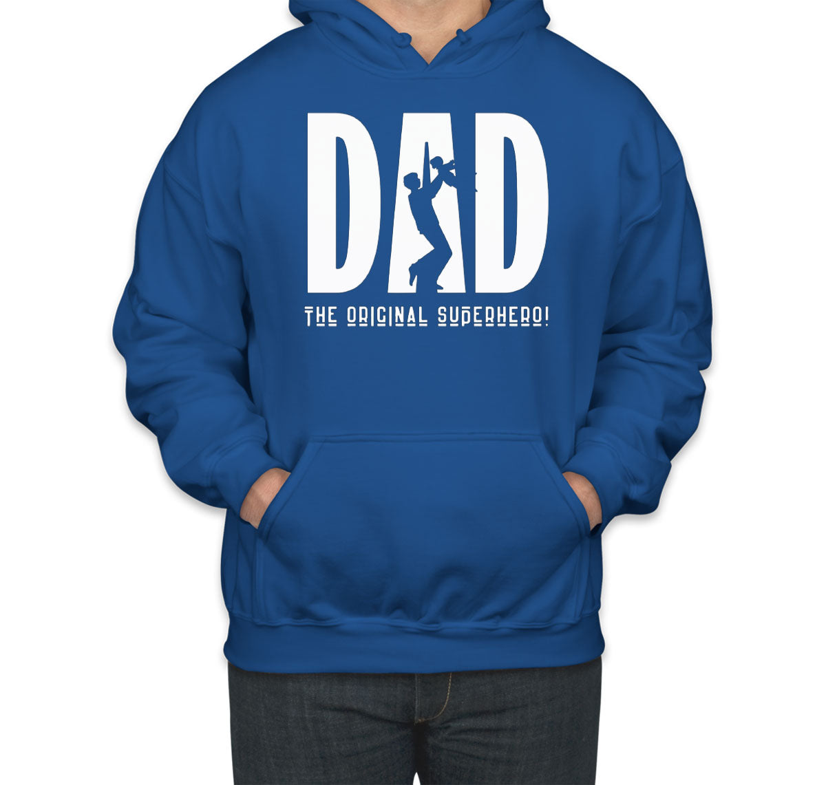 Dad The Original Superhero Father's Day Unisex Hoodie