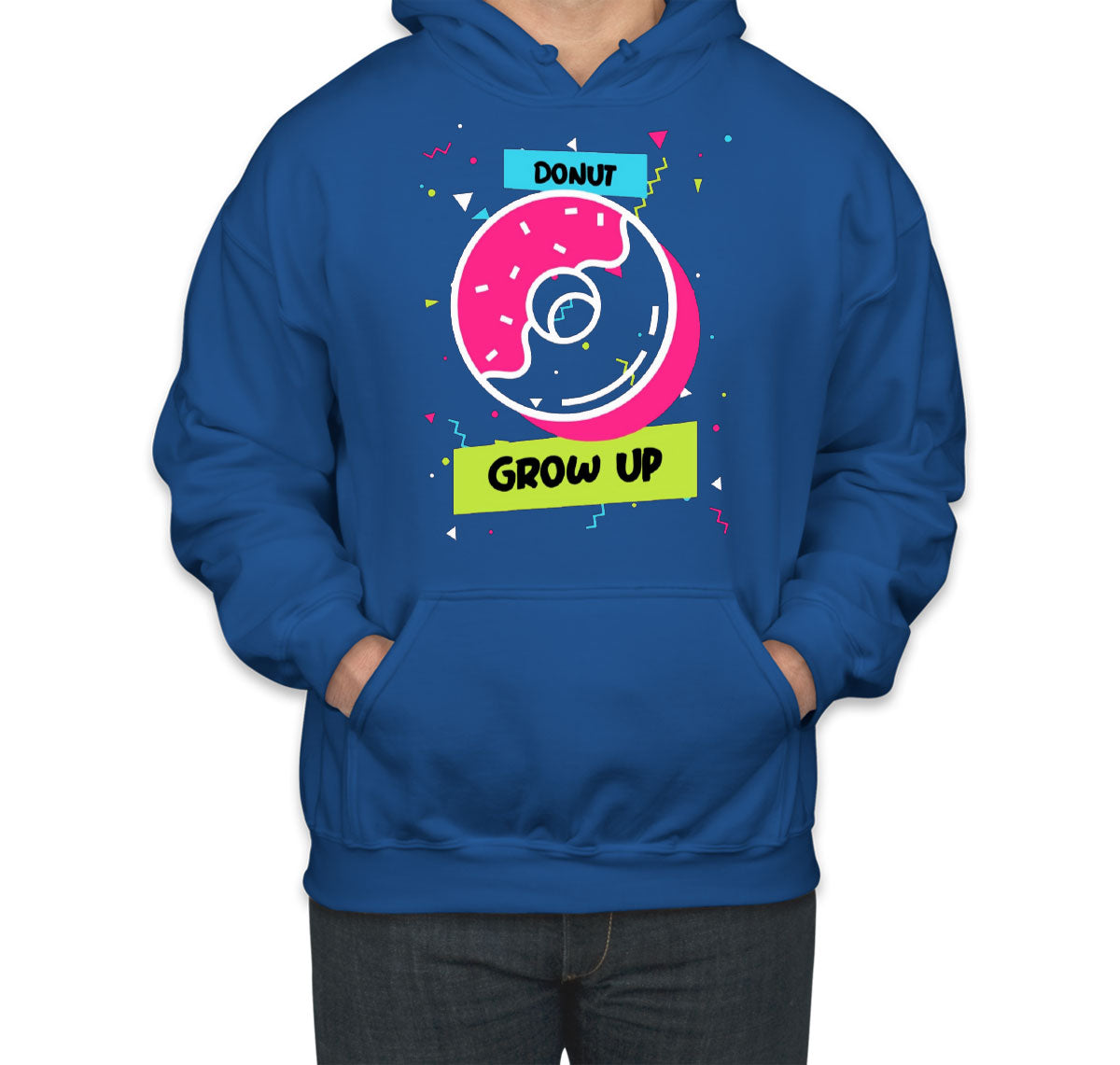 Donut Grow Up Birthday Unisex Hoodie