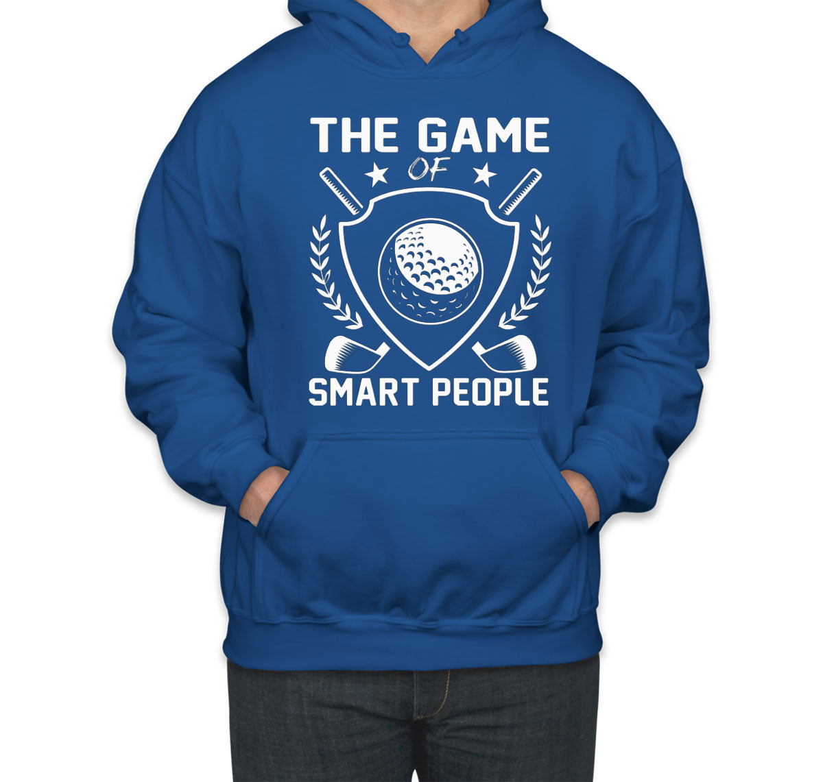 The Game Of Smart People Golf Unisex Hoodie