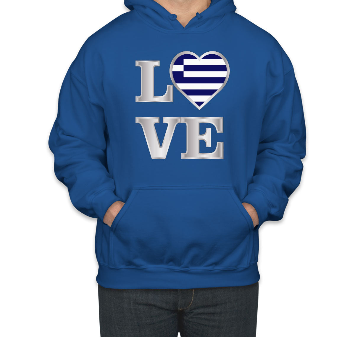 Greece Love Unisex Hoodie