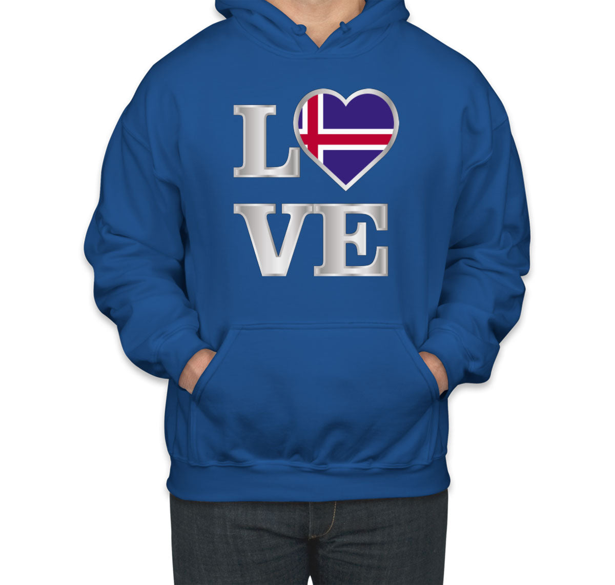Iceland Love Unisex Hoodie