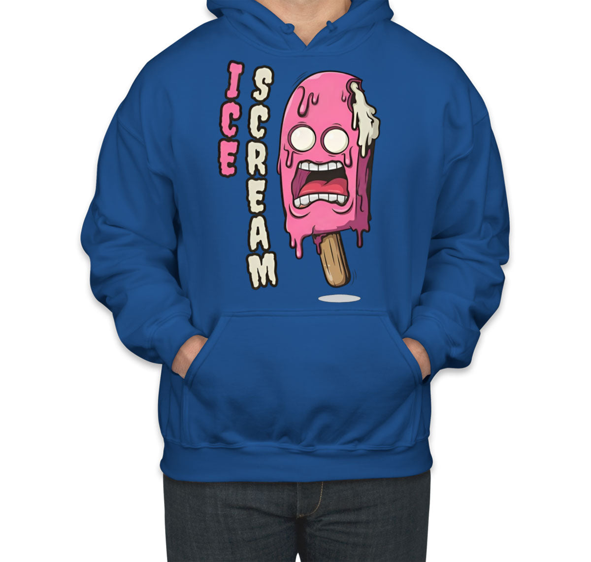 Ice Scream Cartoon Unisex Hoodie