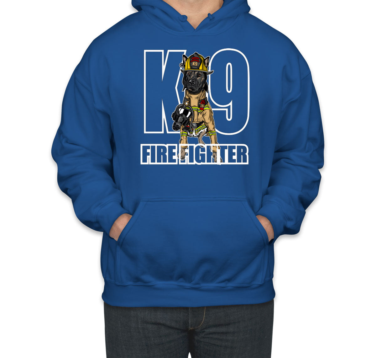 Fire Department K9 Unit Dog Unisex Hoodie