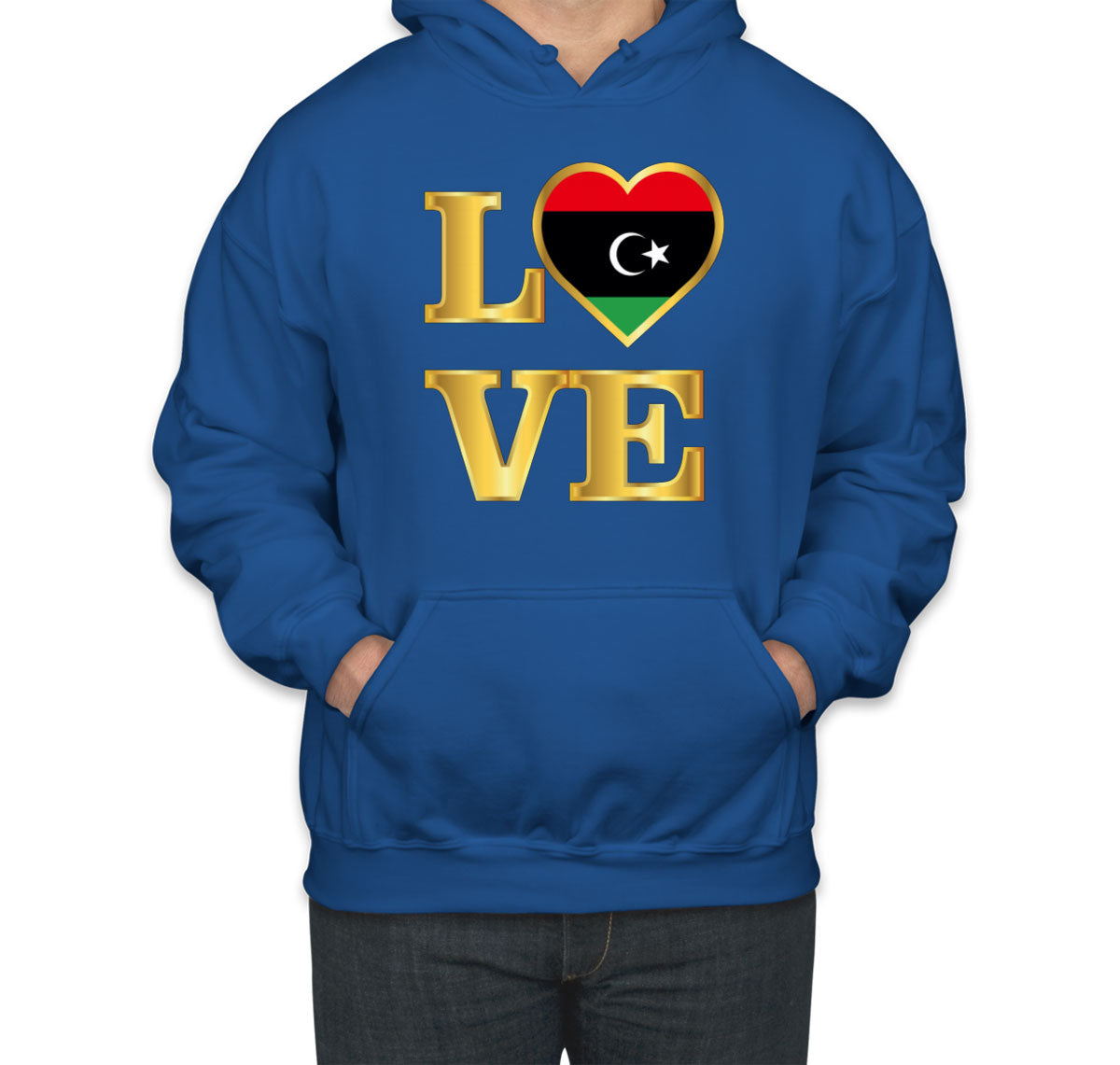 Libya Love Unisex Hoodie