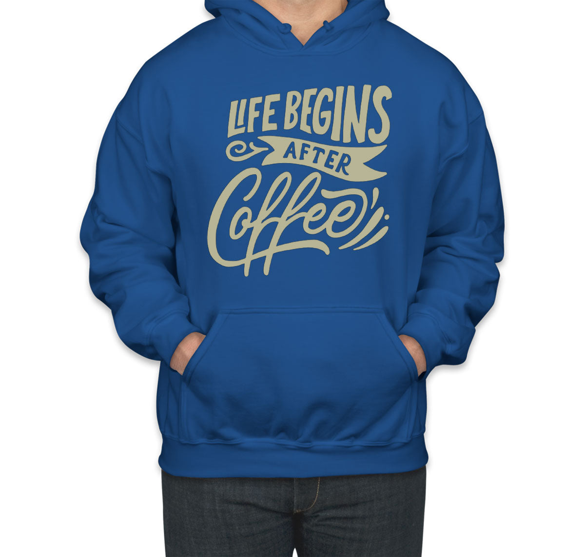 Life Begins After Coffee Unisex Hoodie