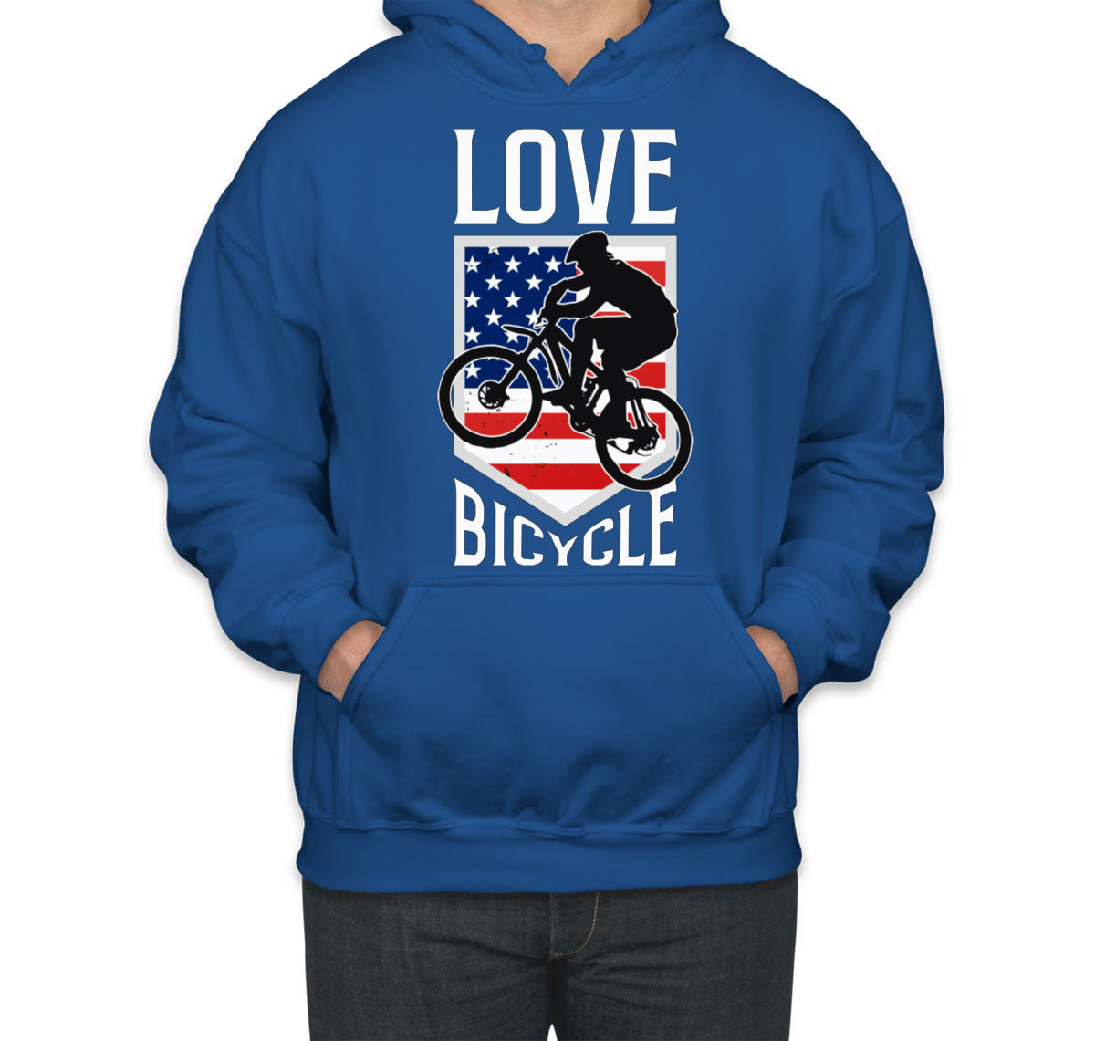 Love Bicycle Unisex Hoodie
