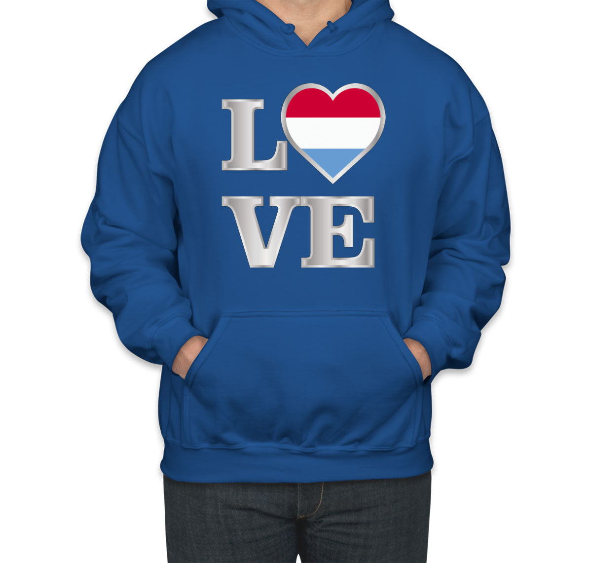 Luxembourg Love Unisex Hoodie