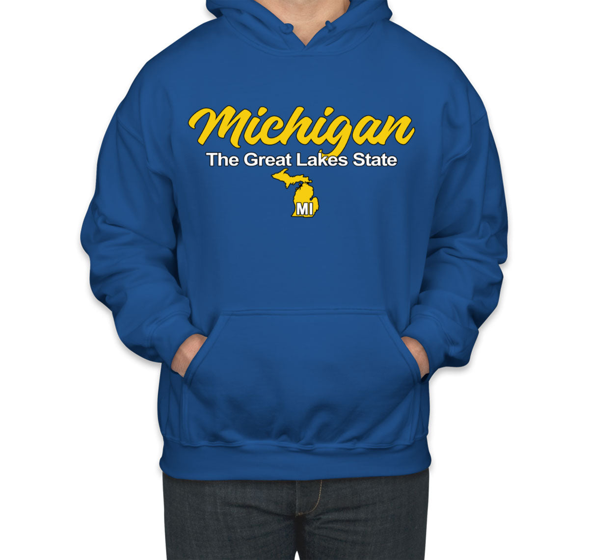 Michigan The Great Lakes State Unisex Hoodie