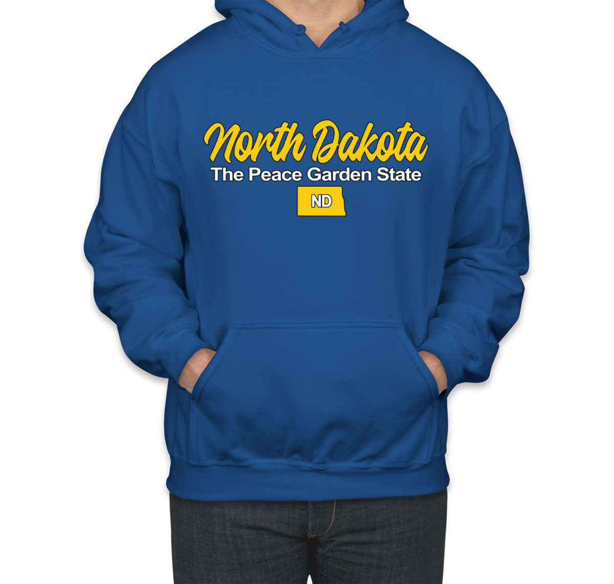 North Dakota The Peace Garden State Unisex Hoodie