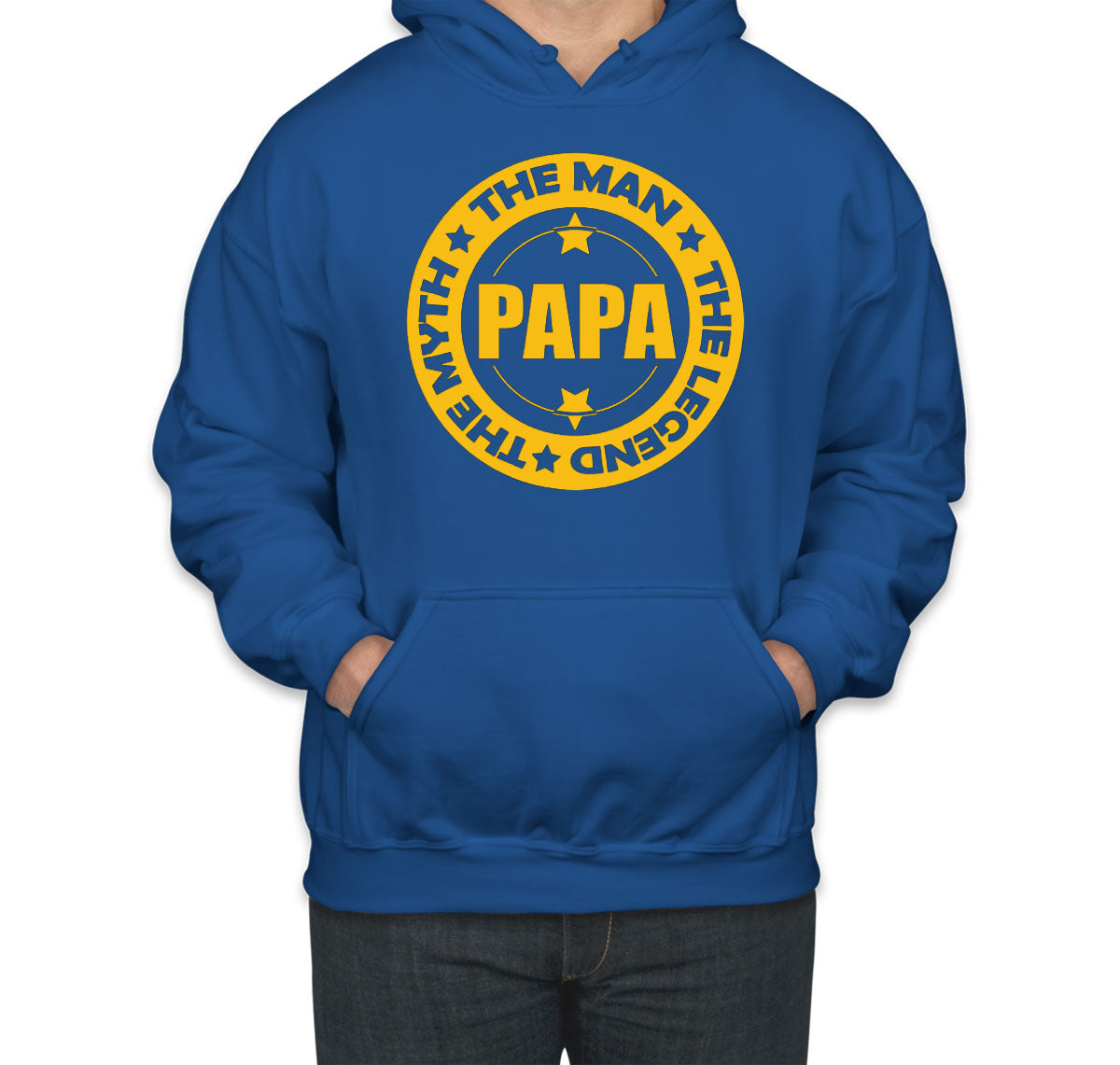 Papa The Myth The Man The Legend  Father's Day Unisex Hoodie