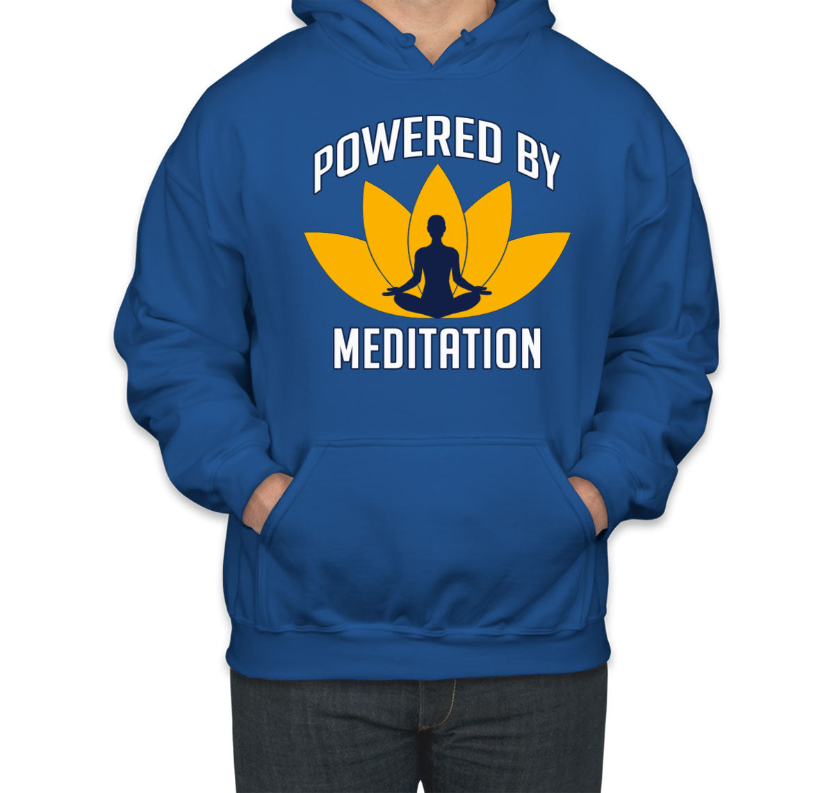 Powered By Meditation Unisex Hoodie