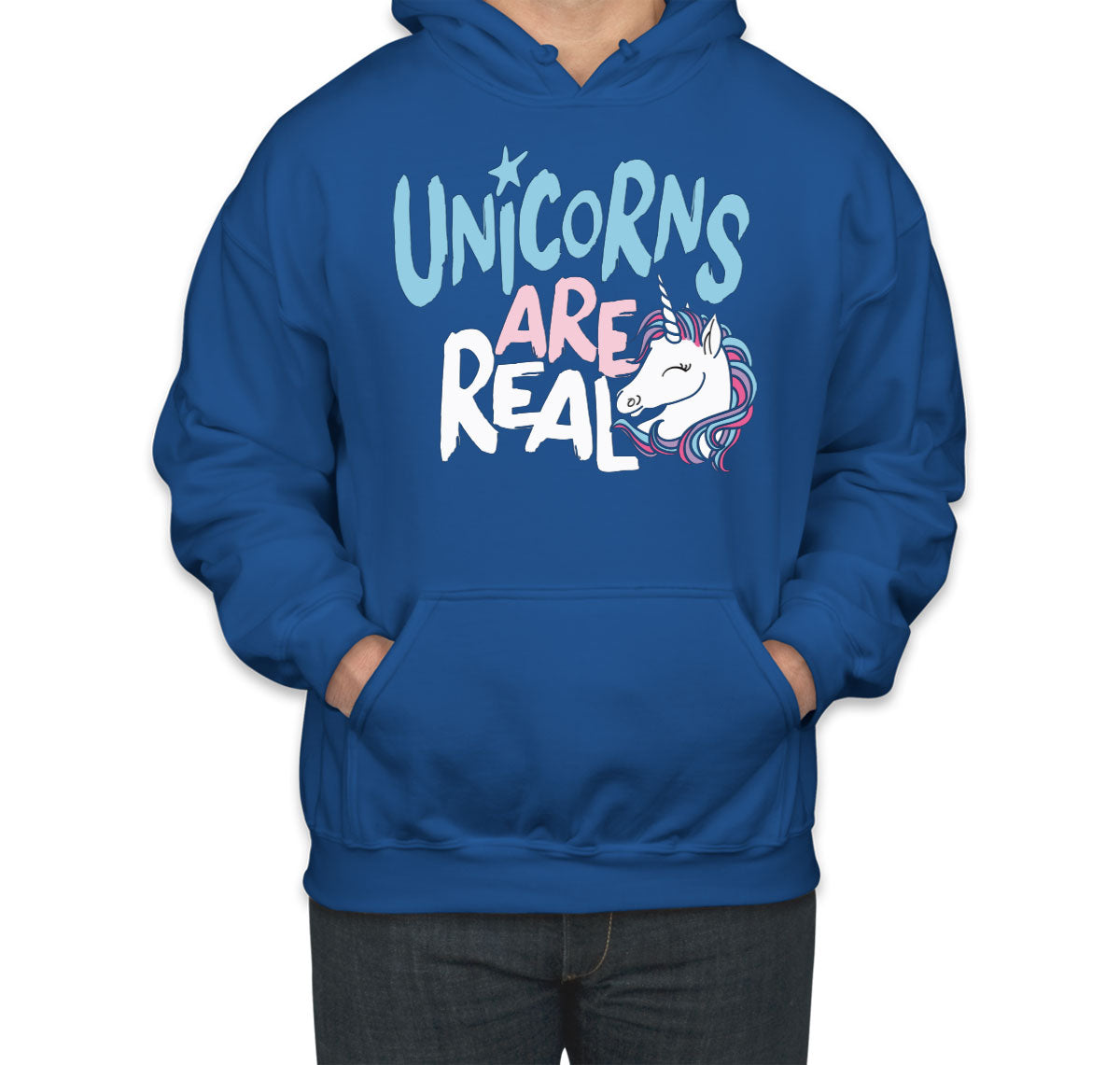 Unicorns Are Real Unisex Hoodie