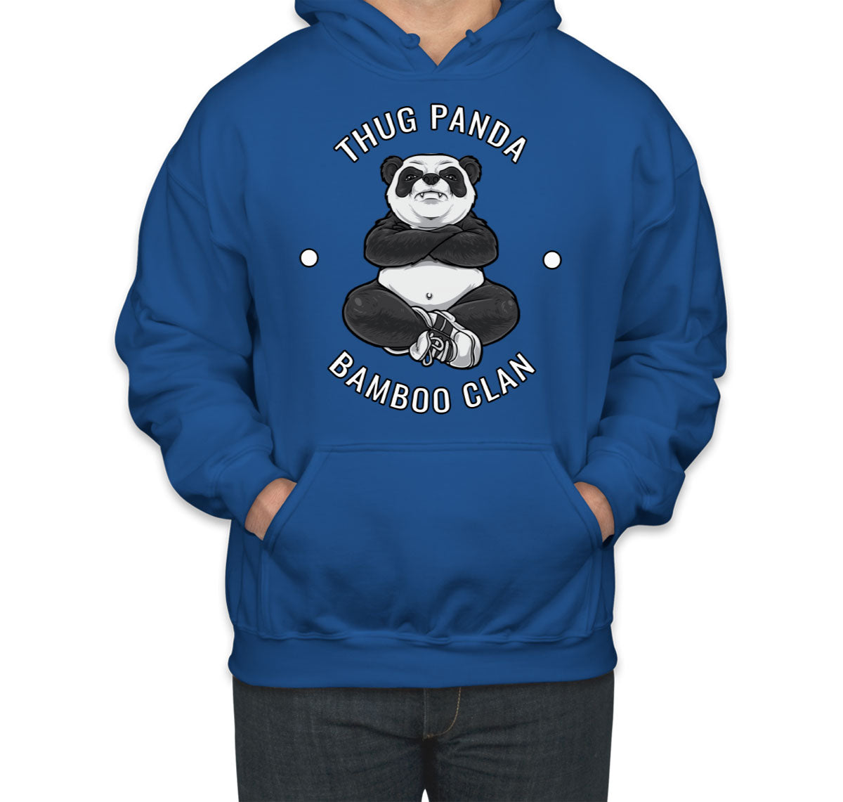 Thug Panda Bamboo Clan Unisex Hoodie