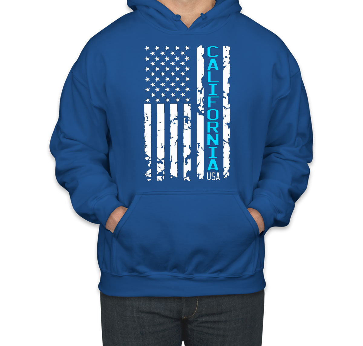 California American Flag Unisex Hoodie