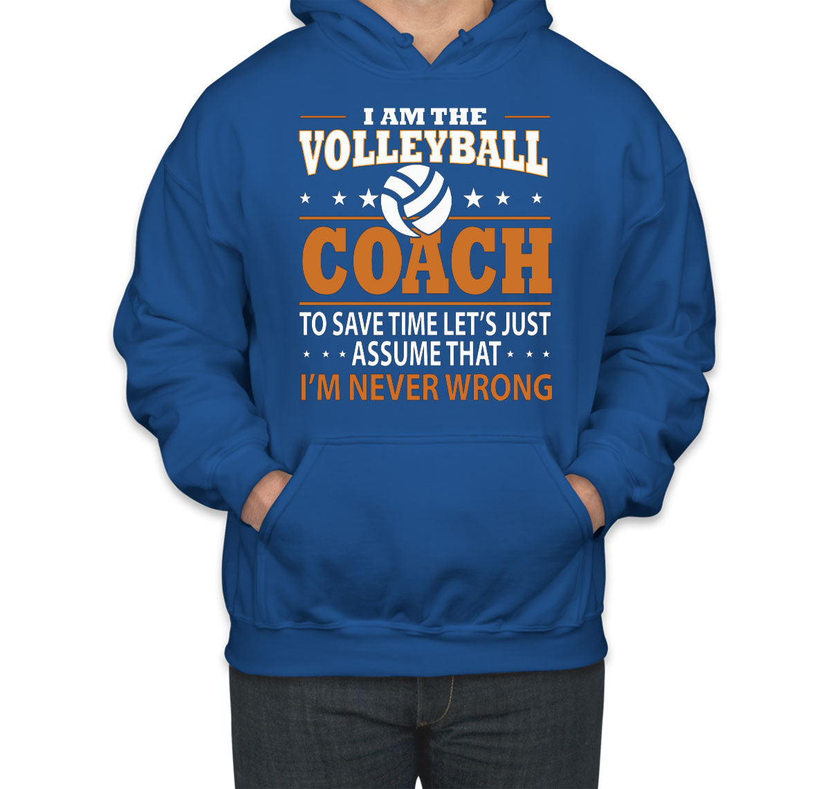 I'm The Volleyball Coach Unisex Hoodie