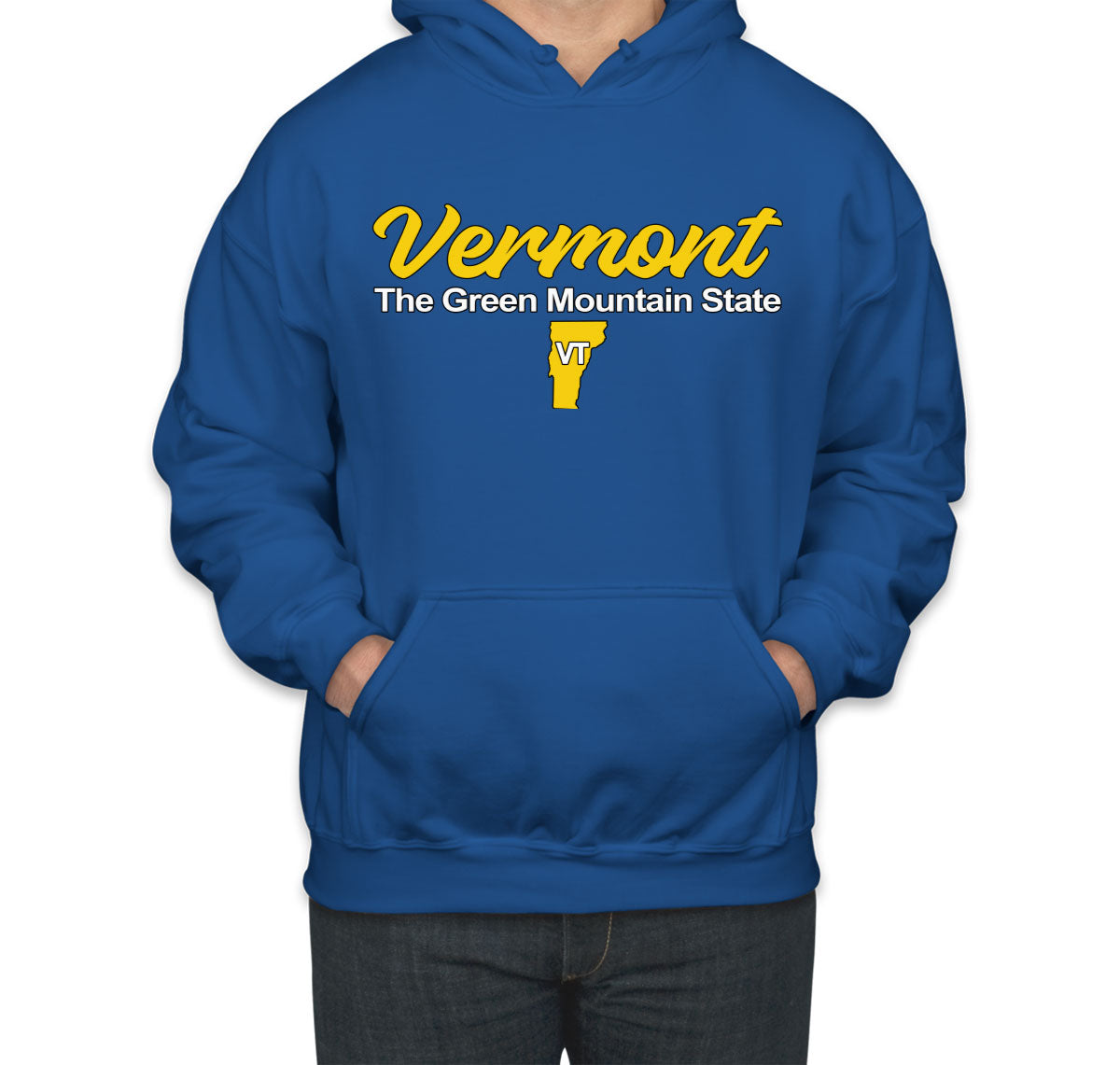 Vermont The Green Mountain State Unisex Hoodie
