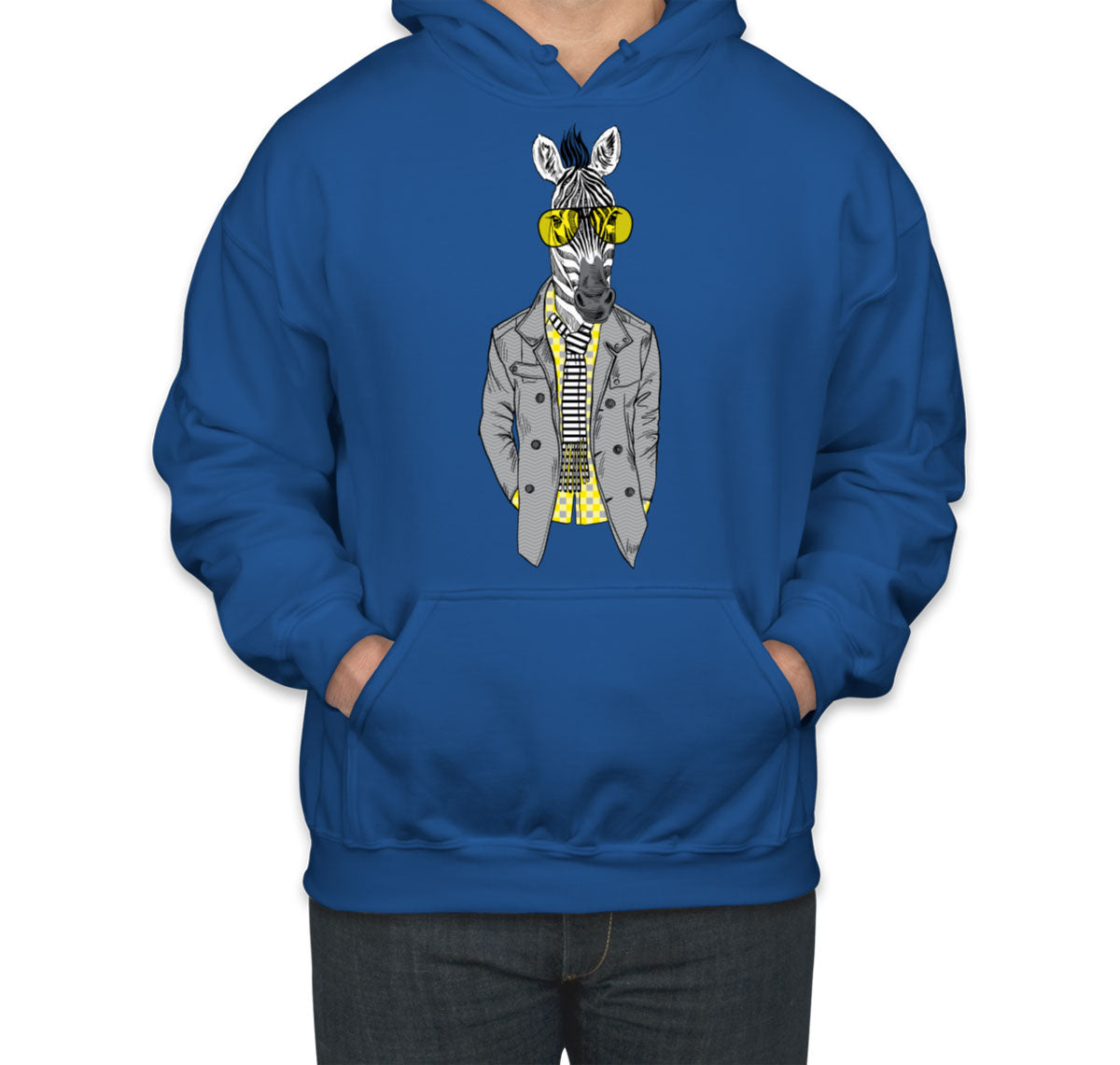 Zebra Fashion Jacket Unisex Hoodie