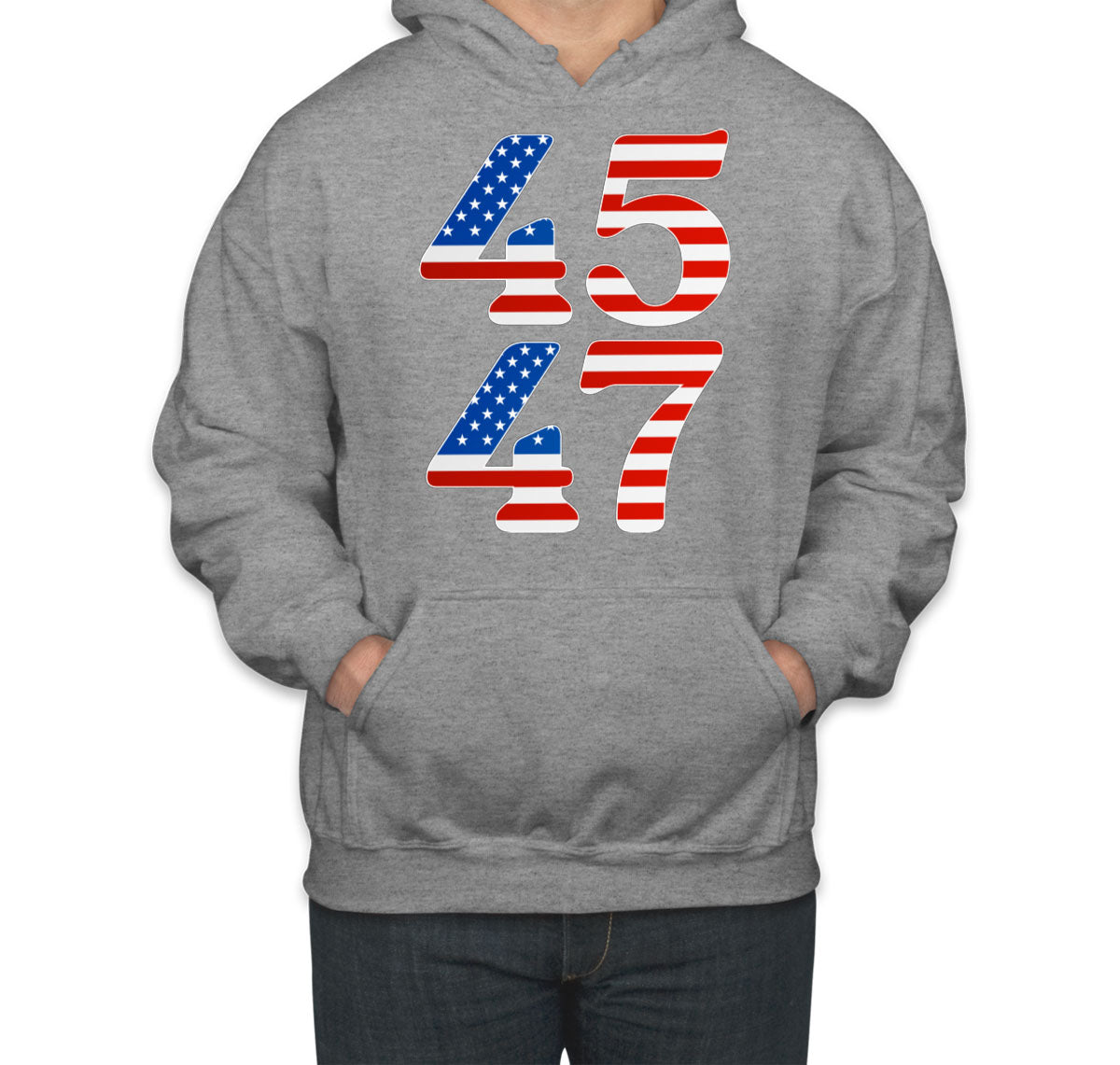 Trump 45 47 2024 Presidential Election Unisex Hoodie