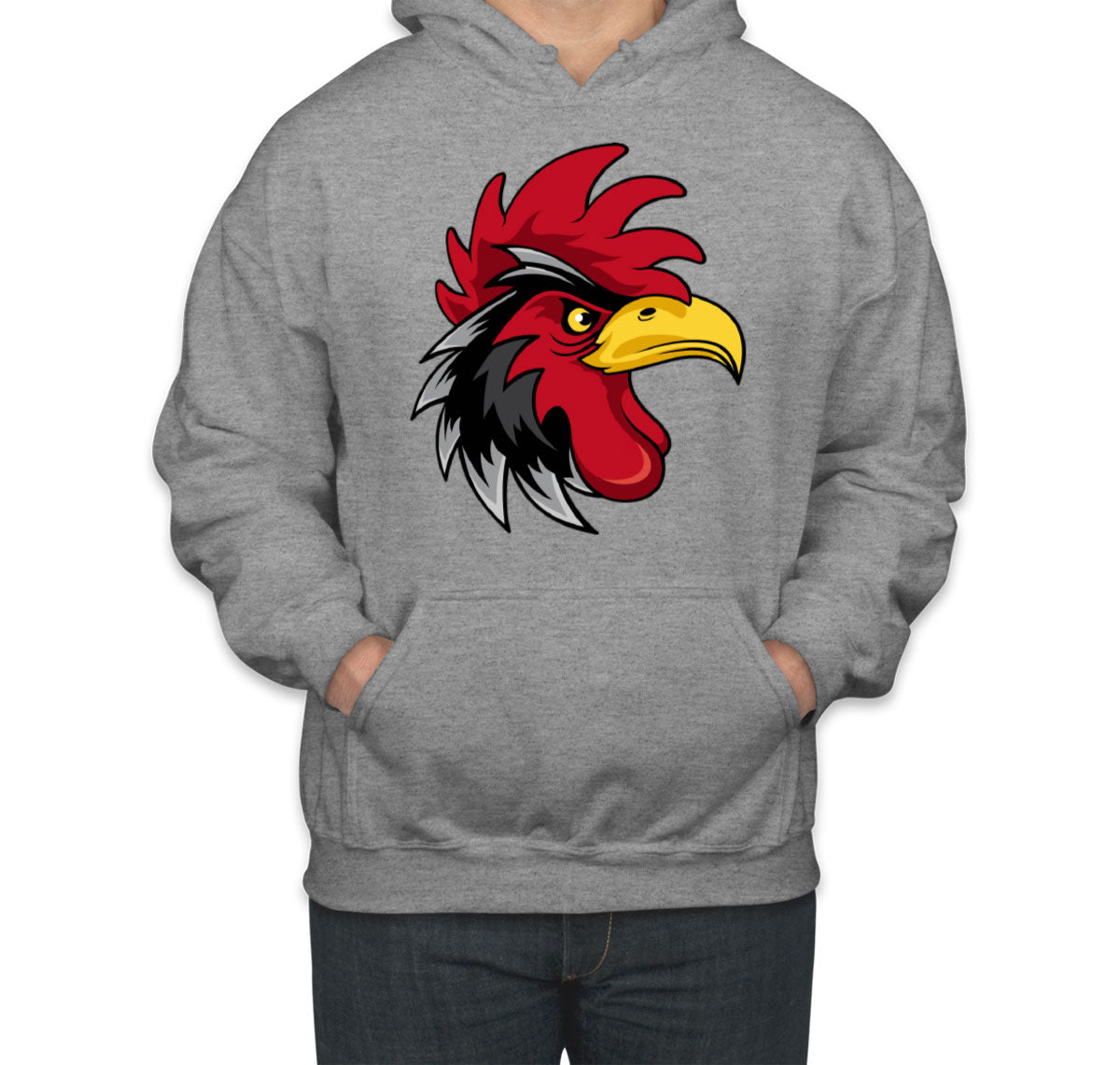 Angry Rooster Unisex Hoodie