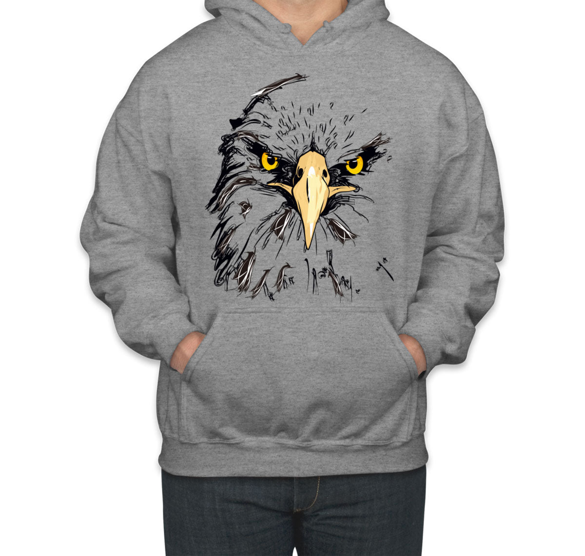 American Bald Eagle Patriotic Unisex Hoodie