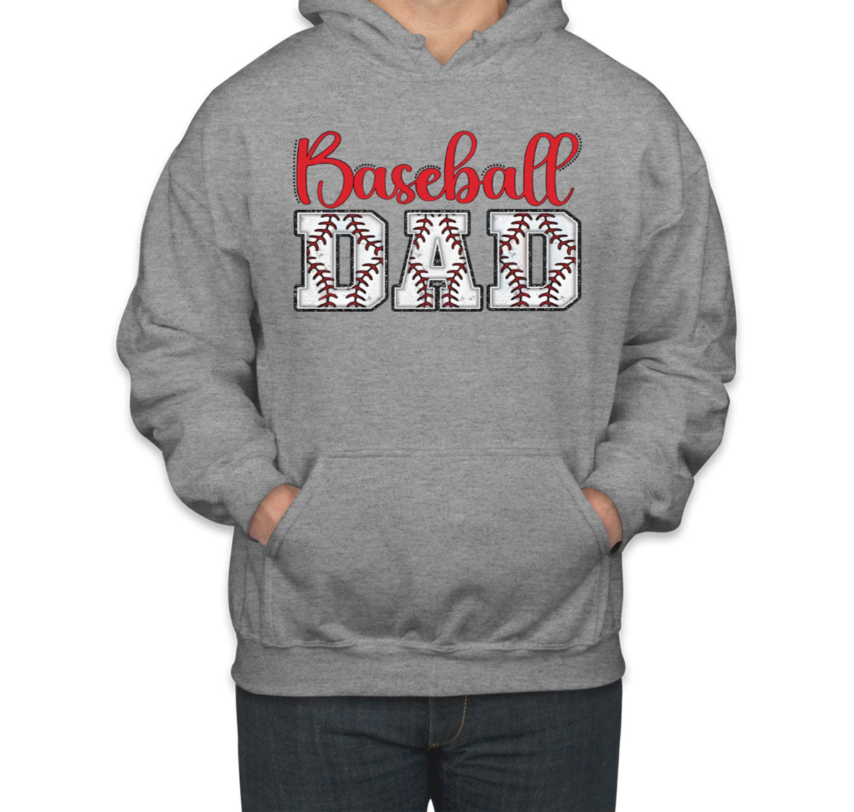 Baseball Dad Unisex Hoodie