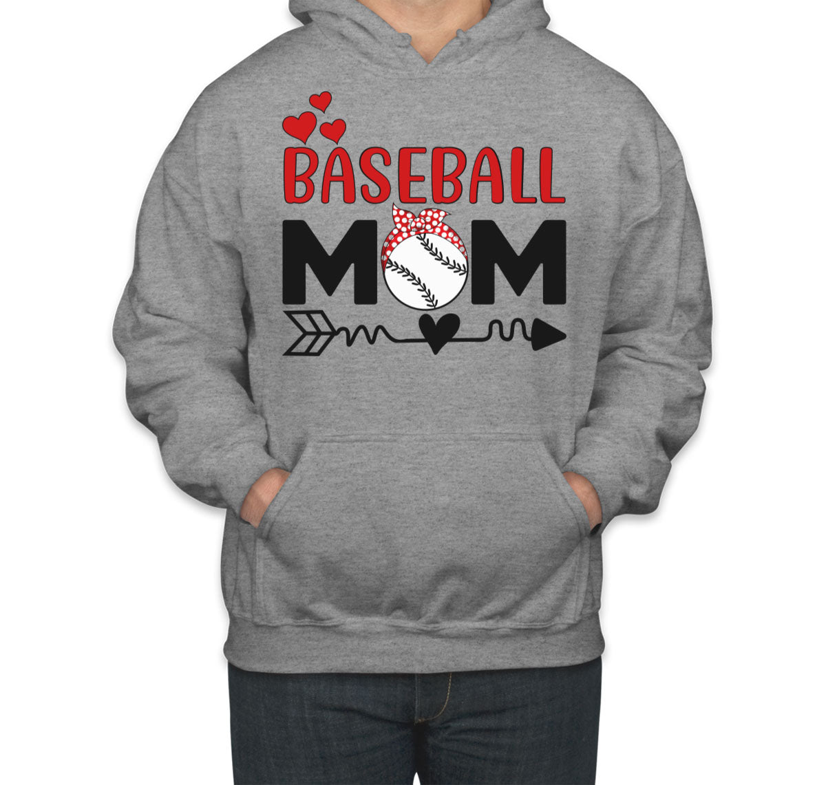 Baseball Mom Unisex Hoodie