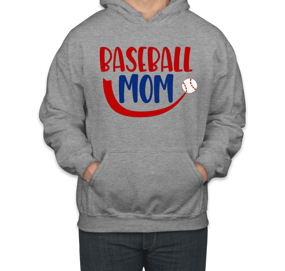 Baseball Mom Unisex Hoodie