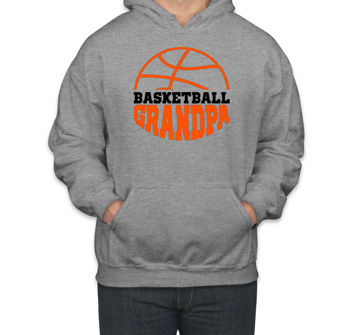 Basketball Grandpa Unisex Hoodie