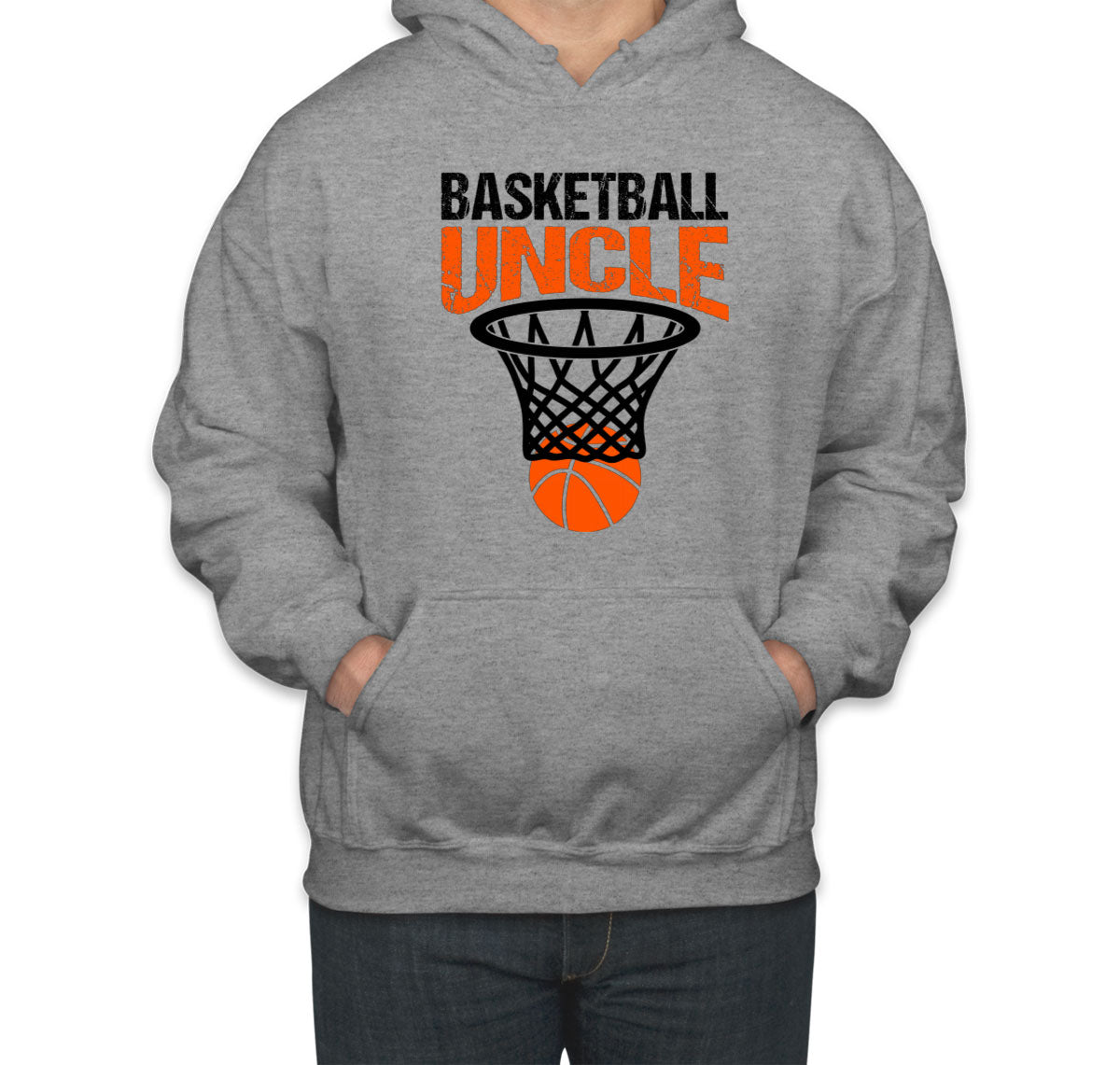 Basketball Uncle Unisex Hoodie