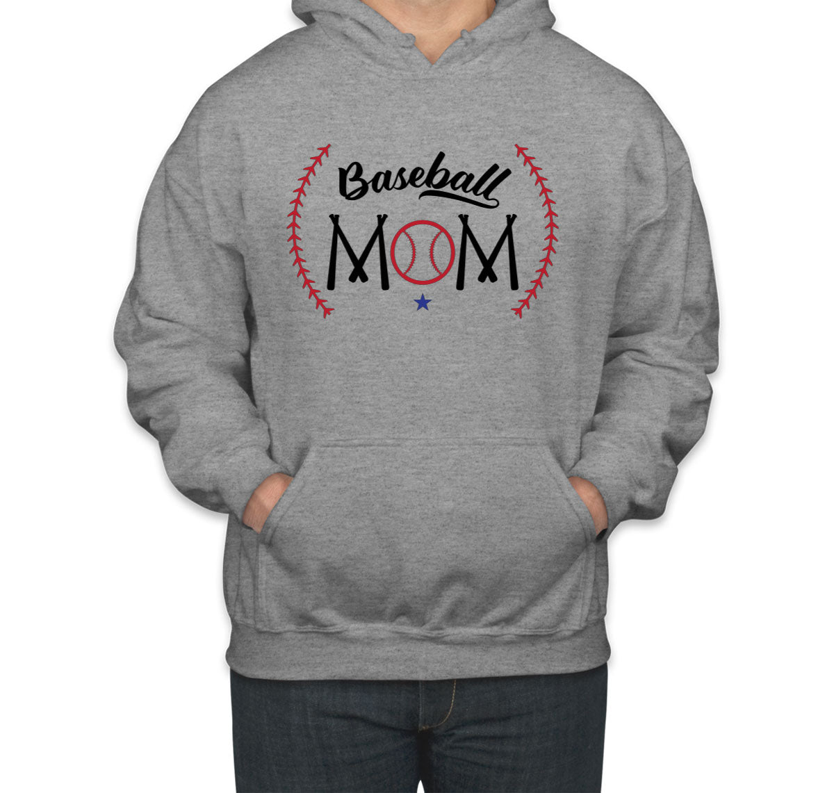 Baseball Mom Unisex Hoodie