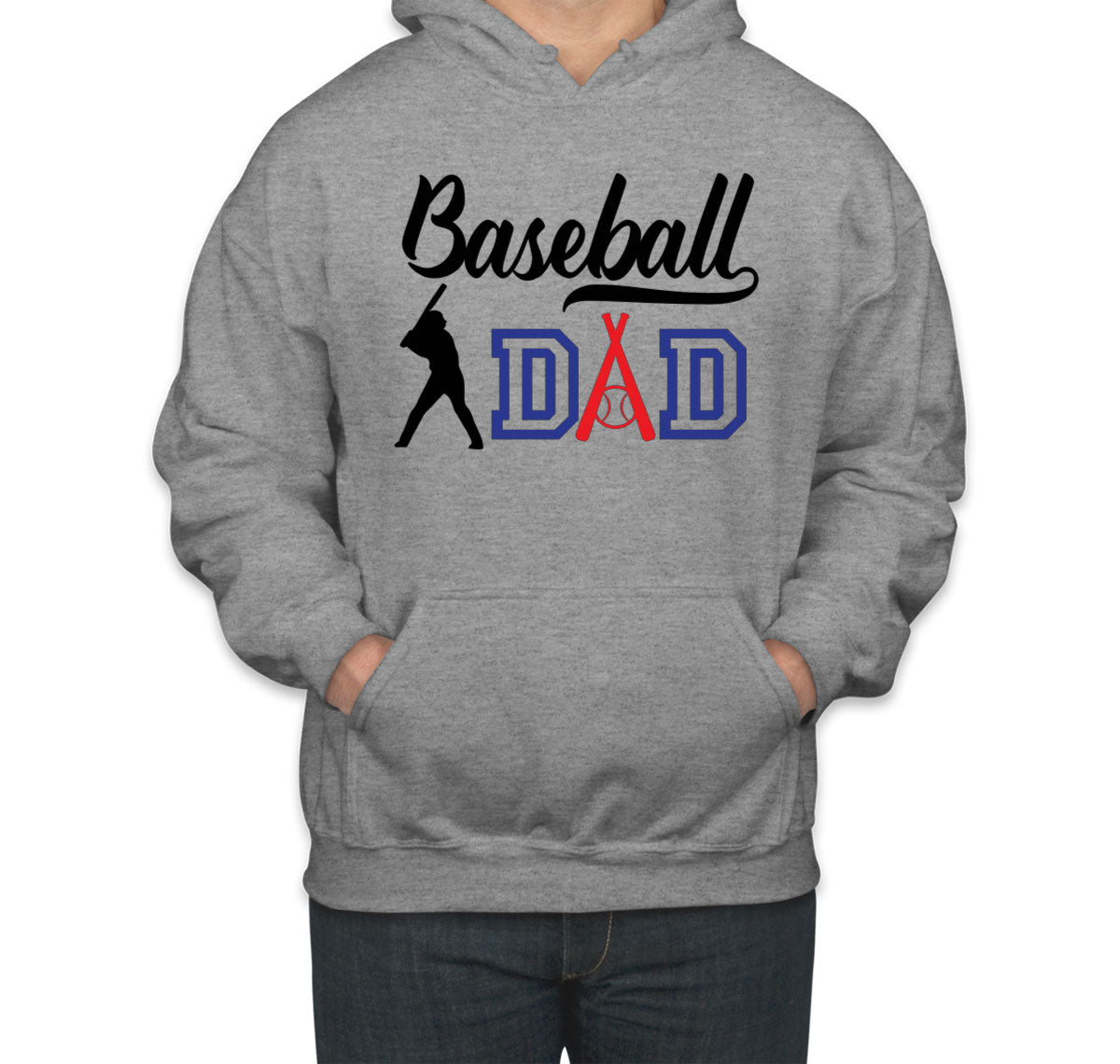 Baseball Dad Unisex Hoodie