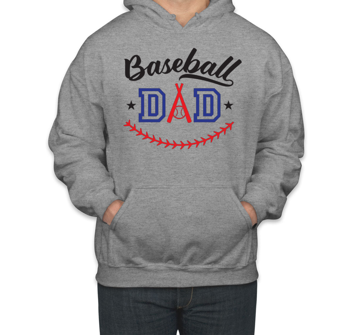 Baseball Dad Unisex Hoodie
