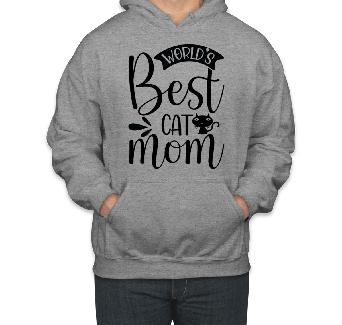 World's Best Cat Mom Unisex Hoodie