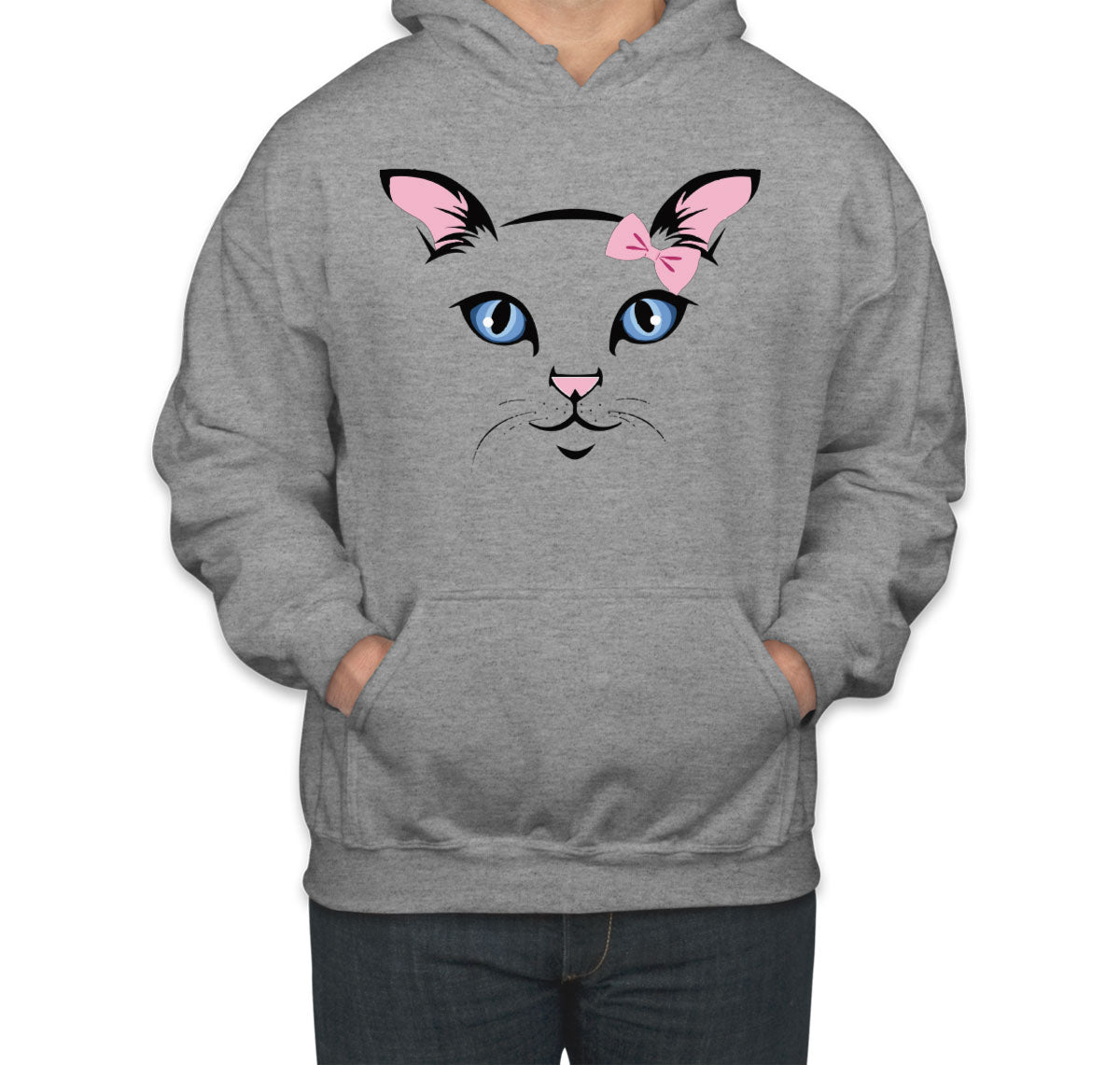 Blue Eyes Cat Unisex Hoodie