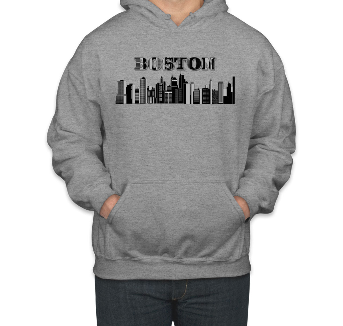 Boston Skyline Unisex Hoodie