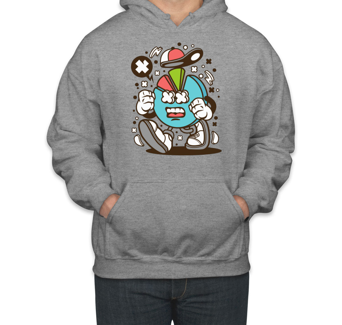 Funny Business Chart Icon Unisex Hoodie