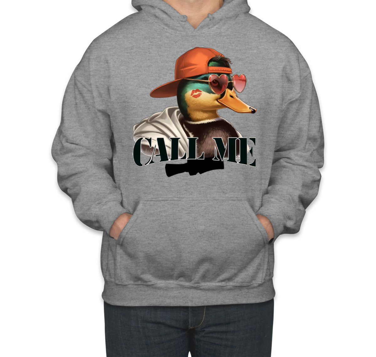 Duck Hunting Call Me Unisex Hoodie