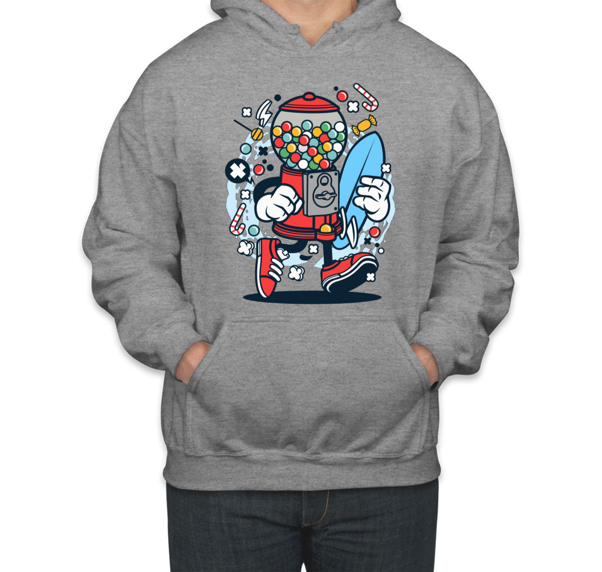 Candy Machine Surfer Unisex Hoodie