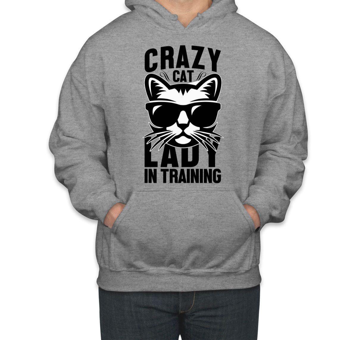 Crazy Cat Lady In Training Unisex Hoodie