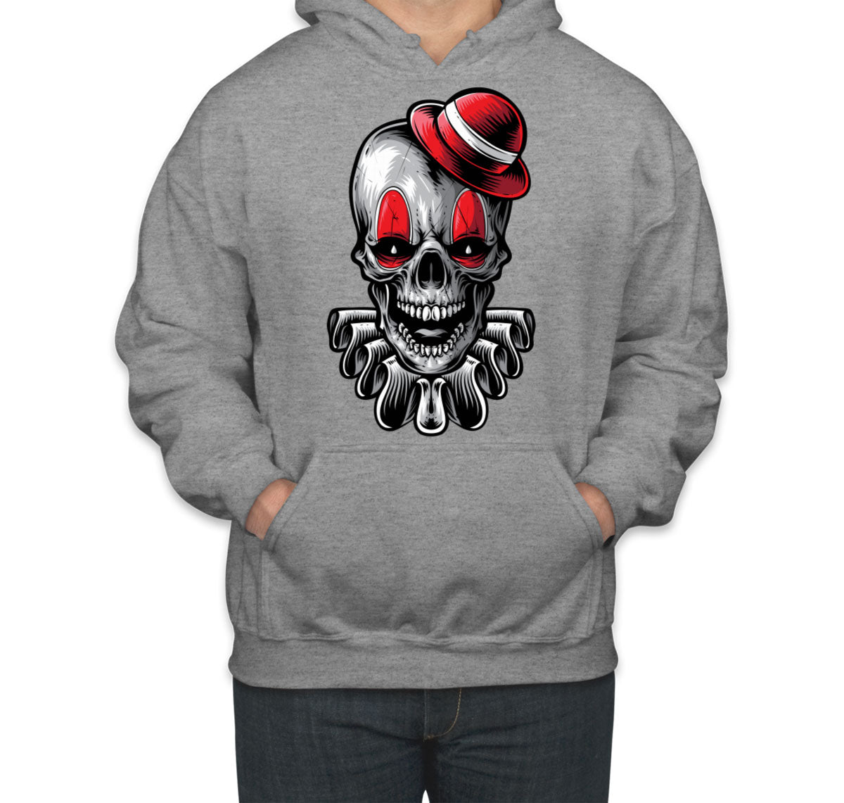 Clown Skull Unisex Hoodie
