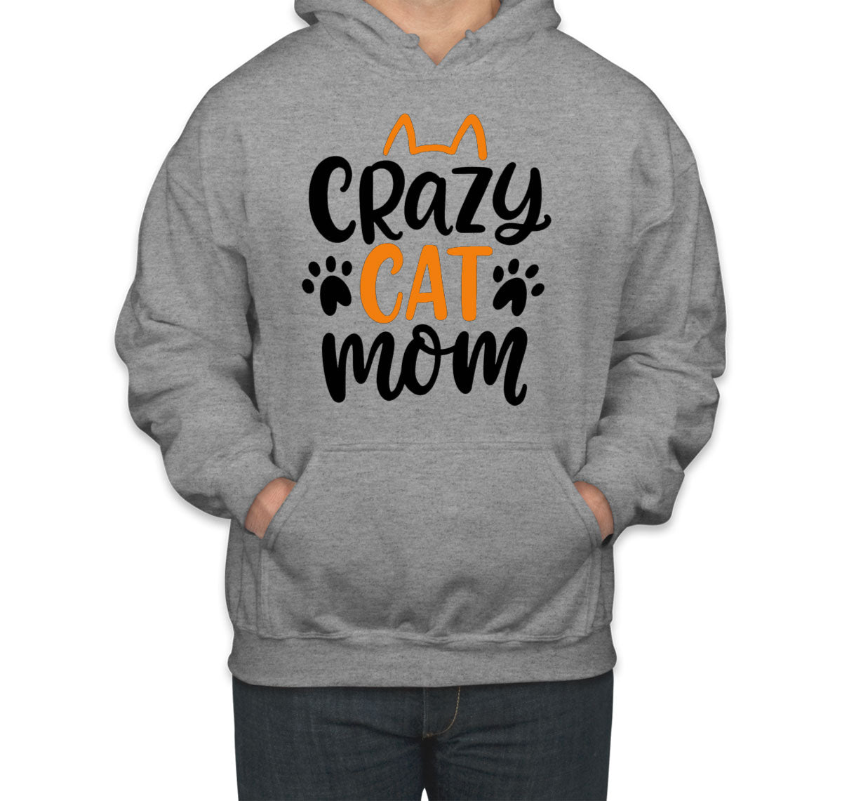 Crazy Cat Mom Mother's Day Unisex Hoodie