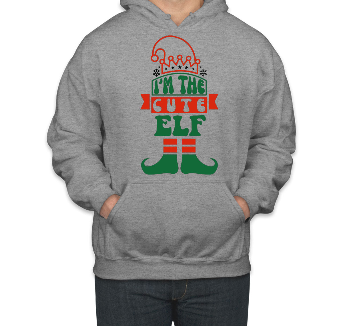 I'm The Cute Elf Christmas Unisex Hoodie