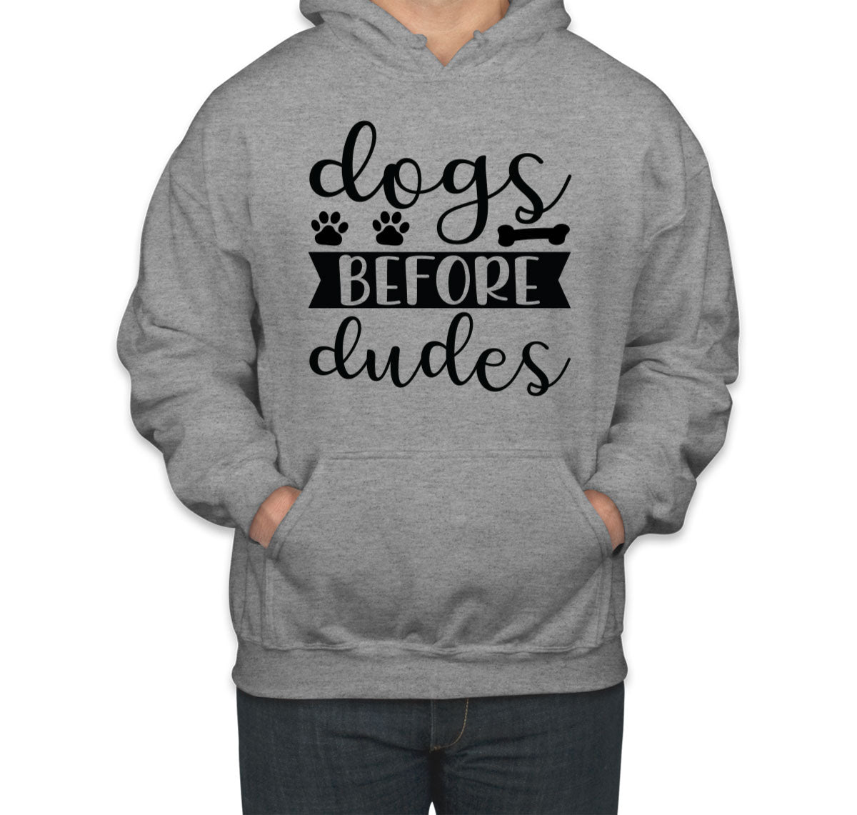 Dogs Before Dudes Unisex Hoodie