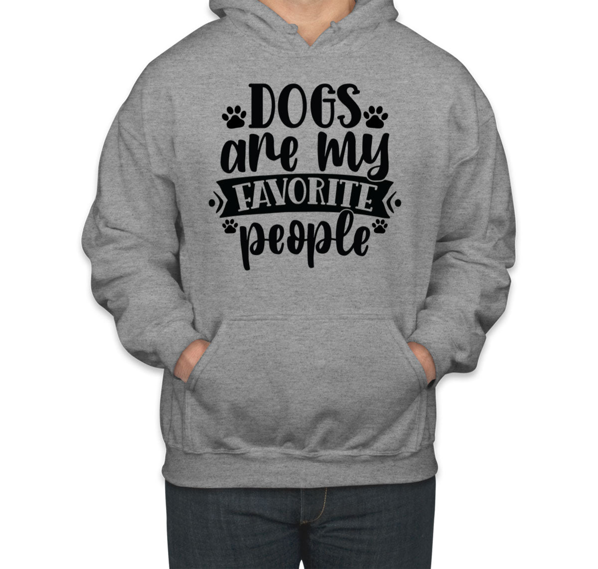 Dogs Are My Favorite People Unisex Hoodie