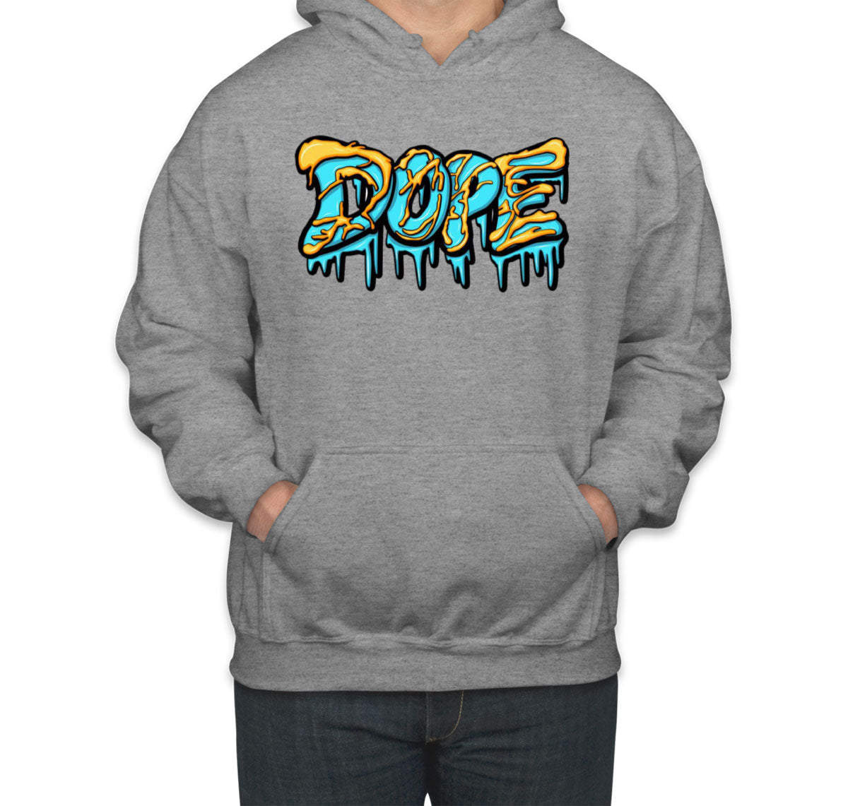 Dope Dripping Typography Unisex Hoodie
