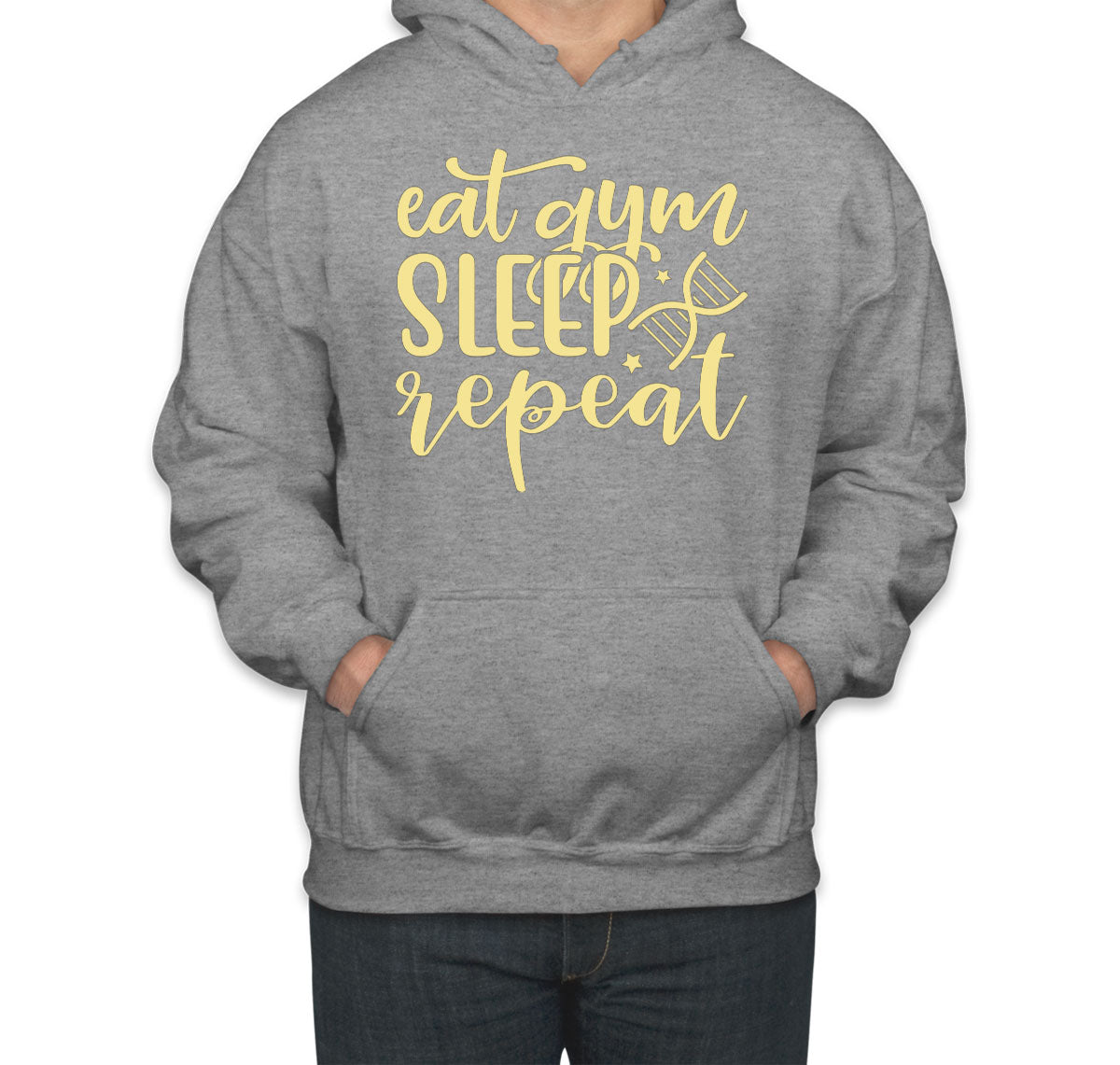 Eat Gym Sleep Repeat Unisex Hoodie