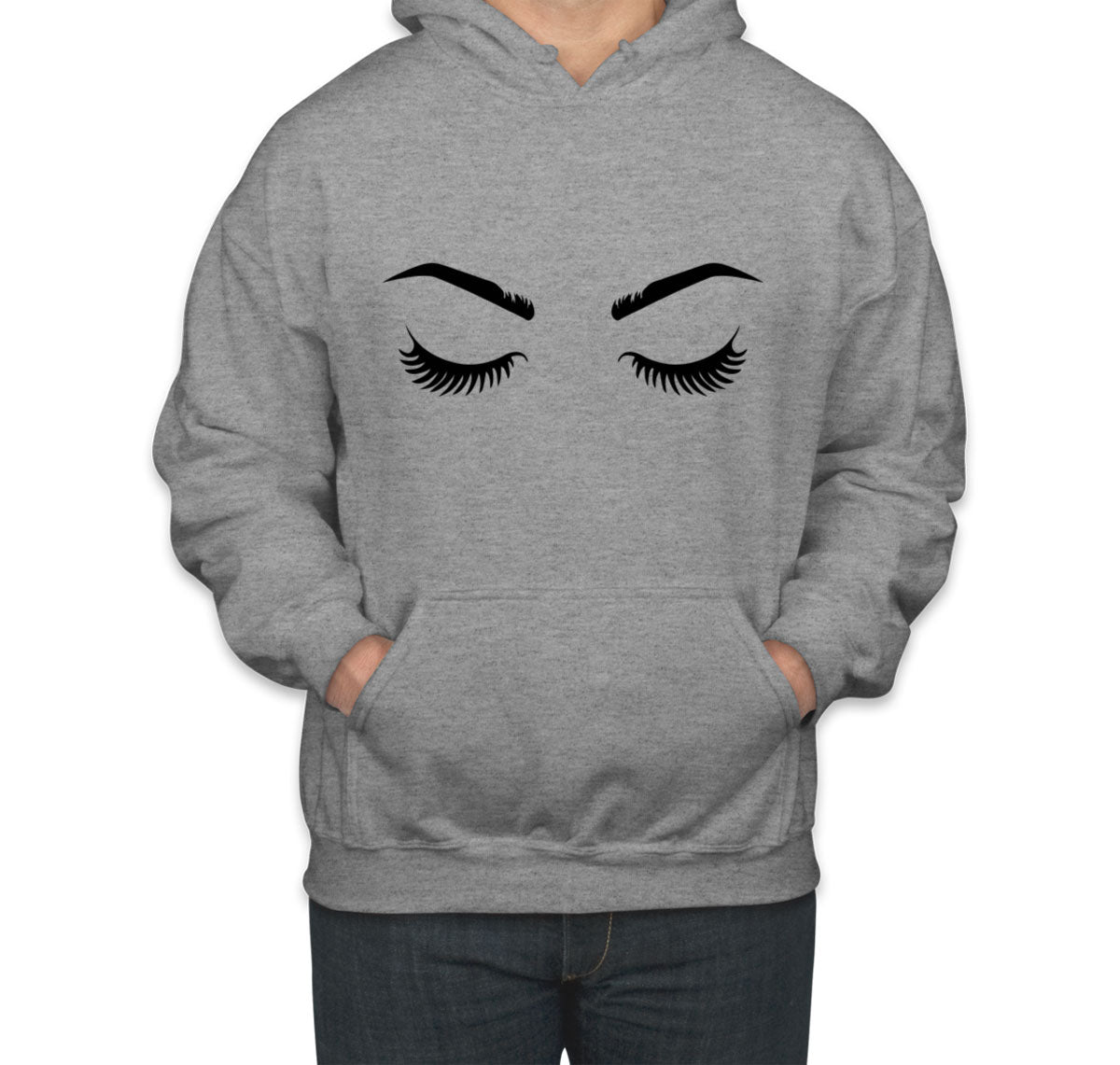 Eyelashes Unisex Hoodie